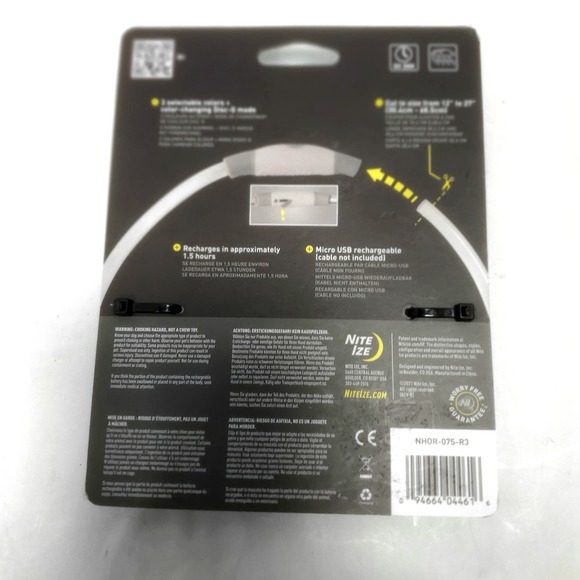 NiteHowl LED Rechargeable Safety Necklace, Disc-OSelect - Picture 2 of 2